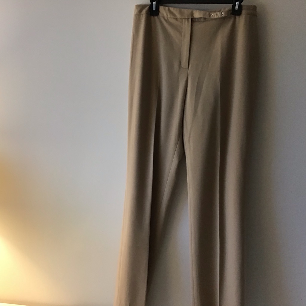 Pants 12 Camel Stretch Casual Corner Euc